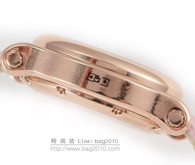 Chopard手錶 蕭邦快樂鑽系列 橢圓型機械6T28新款 蕭邦時尚女表 蕭邦機械女士腕表  hds1843